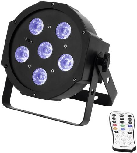 Eurolite DMX LED-Effektstrahler Anzahl LEDs:6 3W