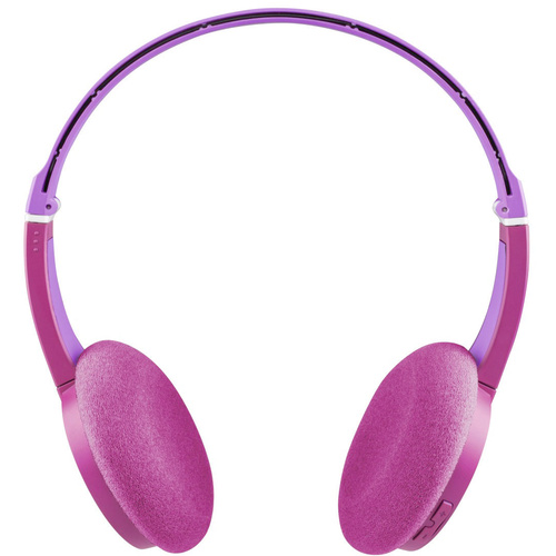 Thomson WHP-6017 P Bluetooth® Kinder Kopfhörer On Ear Headset, Lautstärkebegrenzung, Faltbar Pink