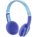 Thomson WHP-6017 B Bluetooth® Kinder Kopfhörer On Ear Headset, Lautstärkebegrenzung, Faltbar Blau