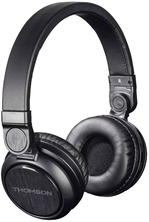 Thomson WHP-6007 B Bluetooth®  On Ear Kopfhörer On Ear Headset, Lautstärkeregelung Schwarz