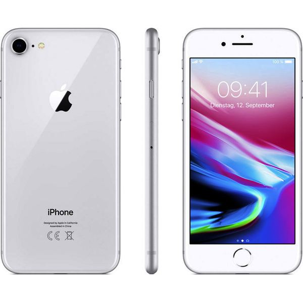 Apple iPhone 8 (generalüberholt) (sehr gut) 64GB 4.7 Zoll (11.9 cm) iOS 11 12 Megapixel Silber