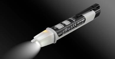 VOLTCRAFT MS-500 Berührungsloser Spannungsprüfer CAT IV 1000V LED, Akustik