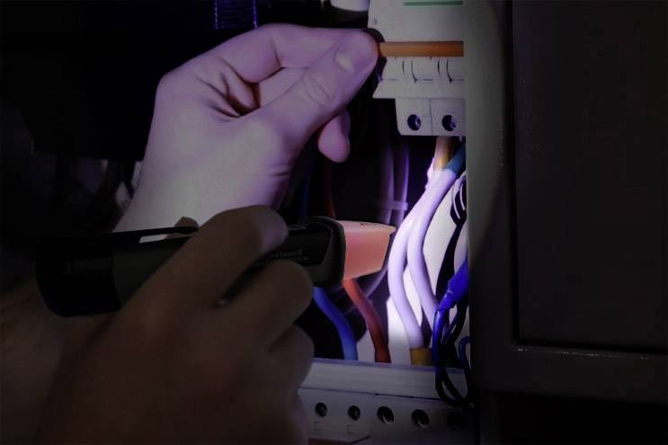 VOLTCRAFT MS-520 Berührungsloser Spannungsprüfer CAT IV 1000V LED, Akustik