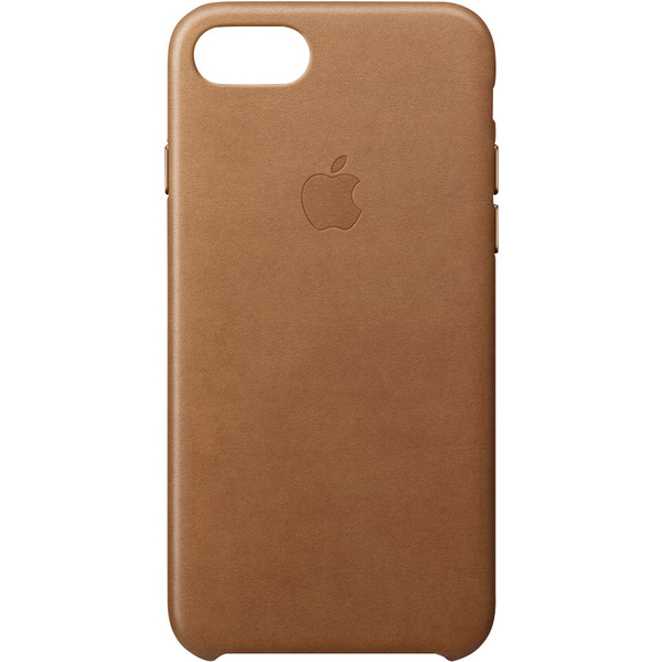 Apple Leather Case Backcover iPhone SE (2. Generation), iPhone 8, iPhone 7 Sattelbraun
