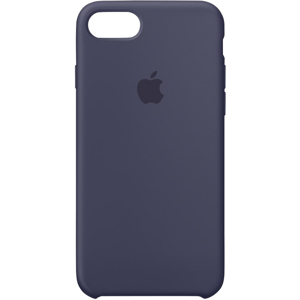 Apple Silicone Case Backcover iPhone 8, iPhone 7 Mitternachtsblau