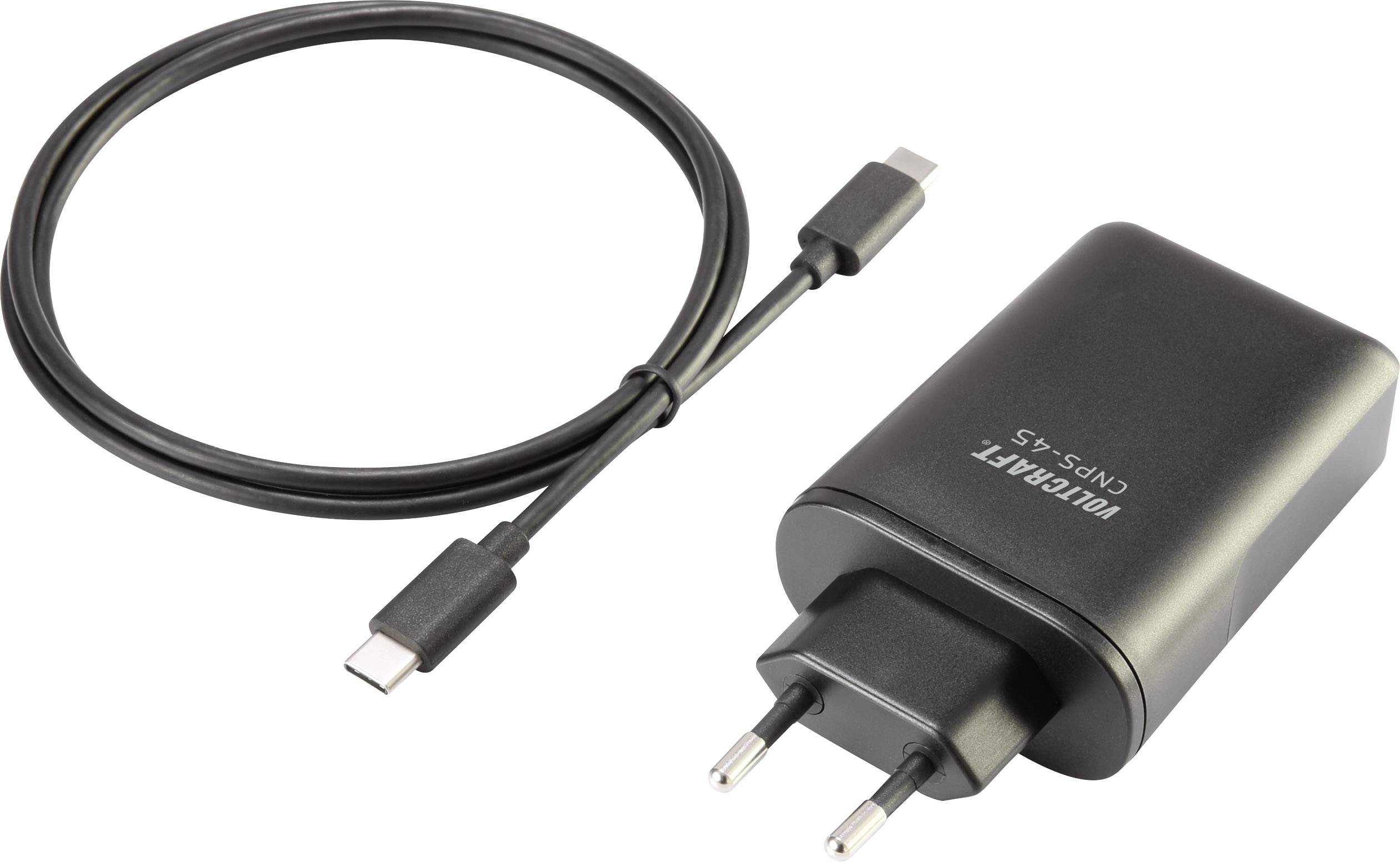 VOLTCRAFT CNPS-45 USB Ladegerät 45W 1x USB-C® Innenbereich USB Power Delivery (USB-PD)