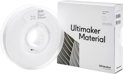 PCA - M3577 White 750 - 212674 Filament PC (Polycarbonat) 2.85mm 750g Weiß 1St.