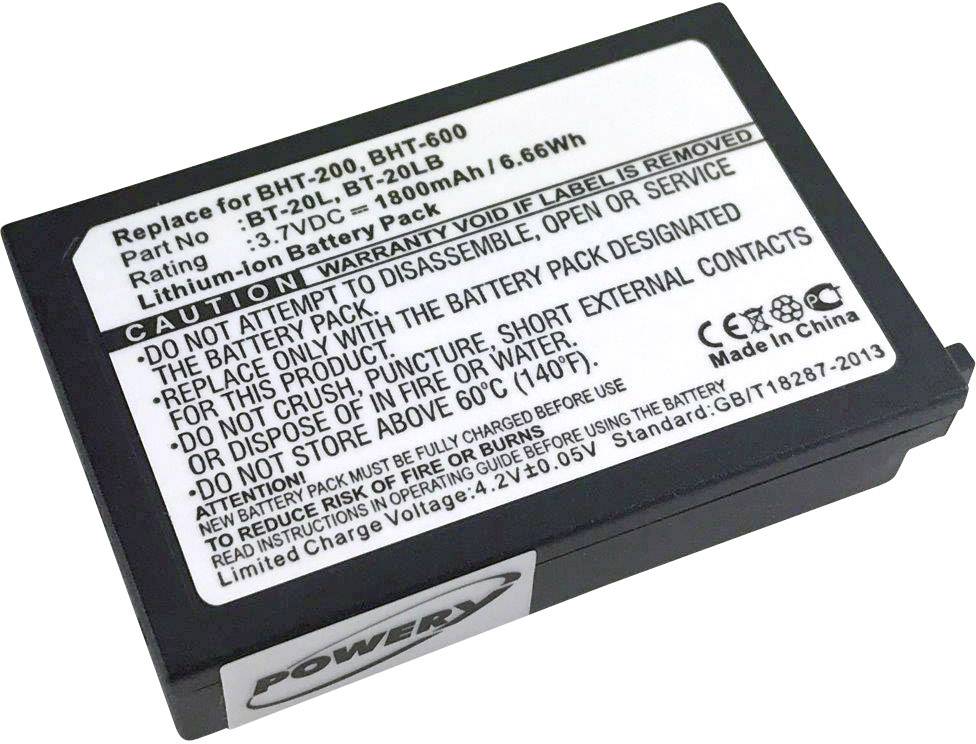 Beltrona Barcodescanner-Akku 3.7V 1800 mAh Passend für Marke Denso