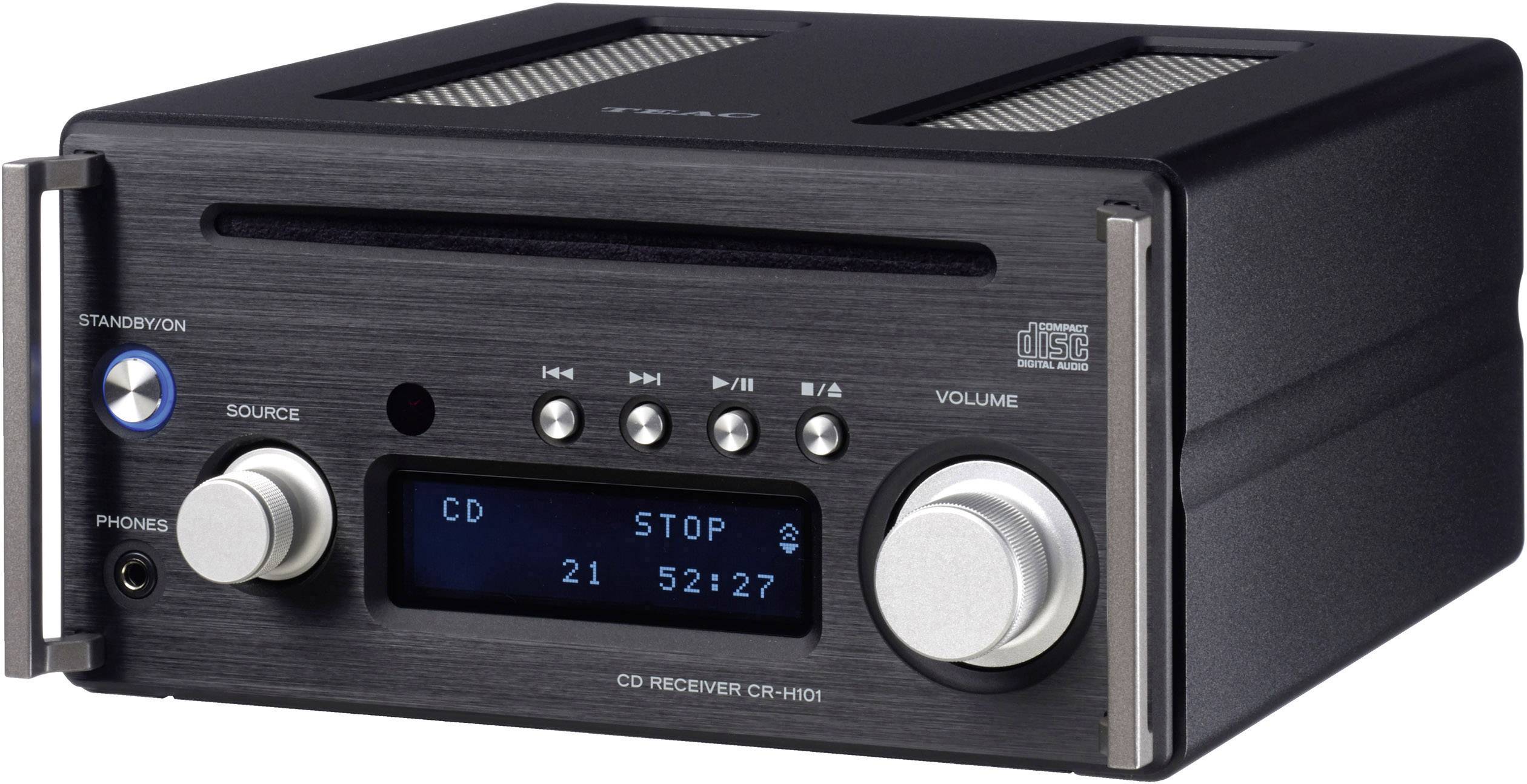 TEAC CR-H101-B CD-Player Schwarz Bluetooth®, USB