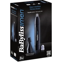Babyliss Nasen-, Ohrhaar- und Augenbrauentrimmer Ohr-, Nasenhaartrimmer Schwarz Babyliss Nasen-, Ohrhaar- und Augenbrauentrimmer Ohr-, Nasenhaartrimmer Schwarz