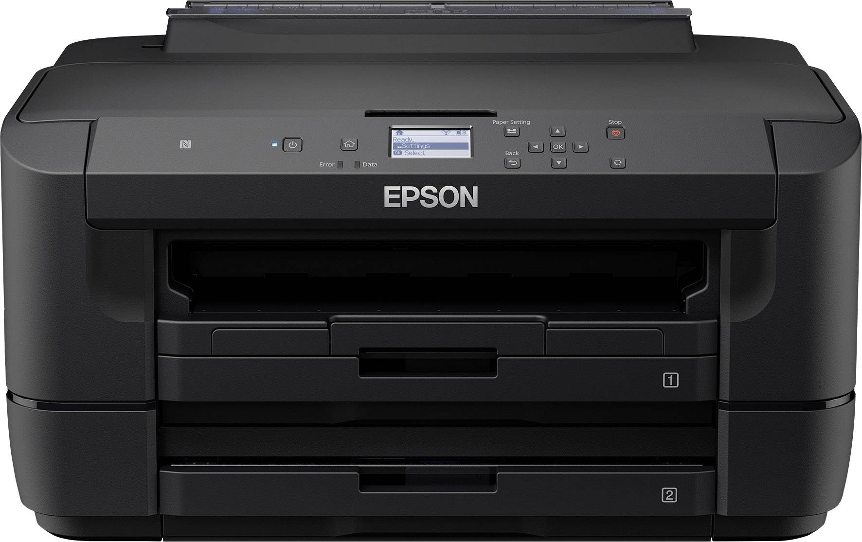 Epson WorkForce WF-7210DTW Farb Tintenstrahl Drucker A3 Duplex, LAN, WLAN