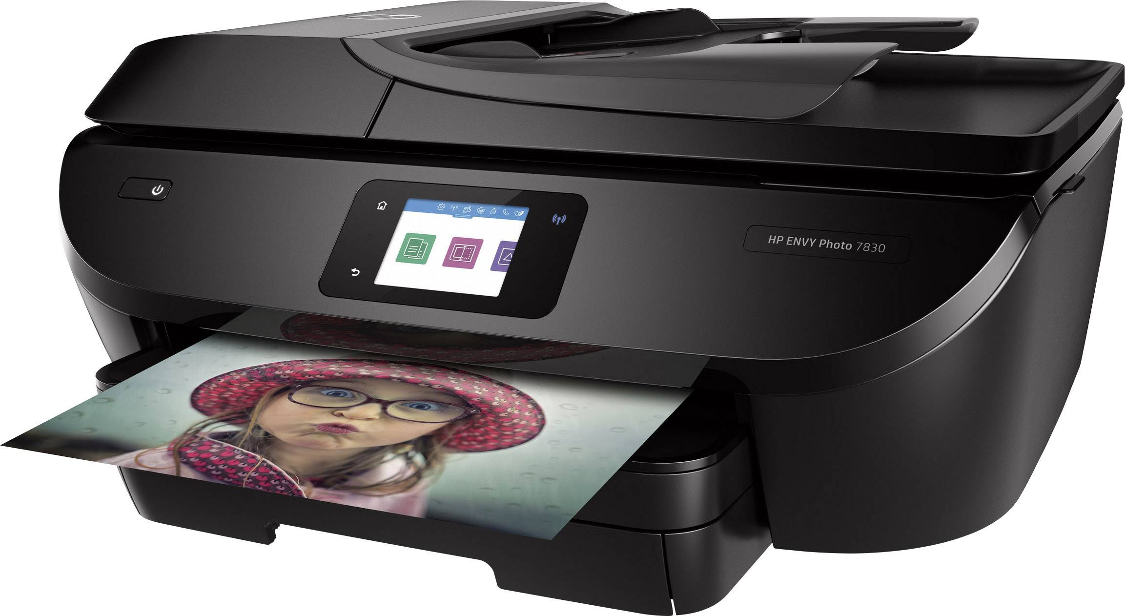 HP ENVY Photo 7830 Multifunktionsdrucker Tintenstrahl Farbe A4 Drucker, Scanner, Kopierer, Fax LAN, WLAN, Duplex