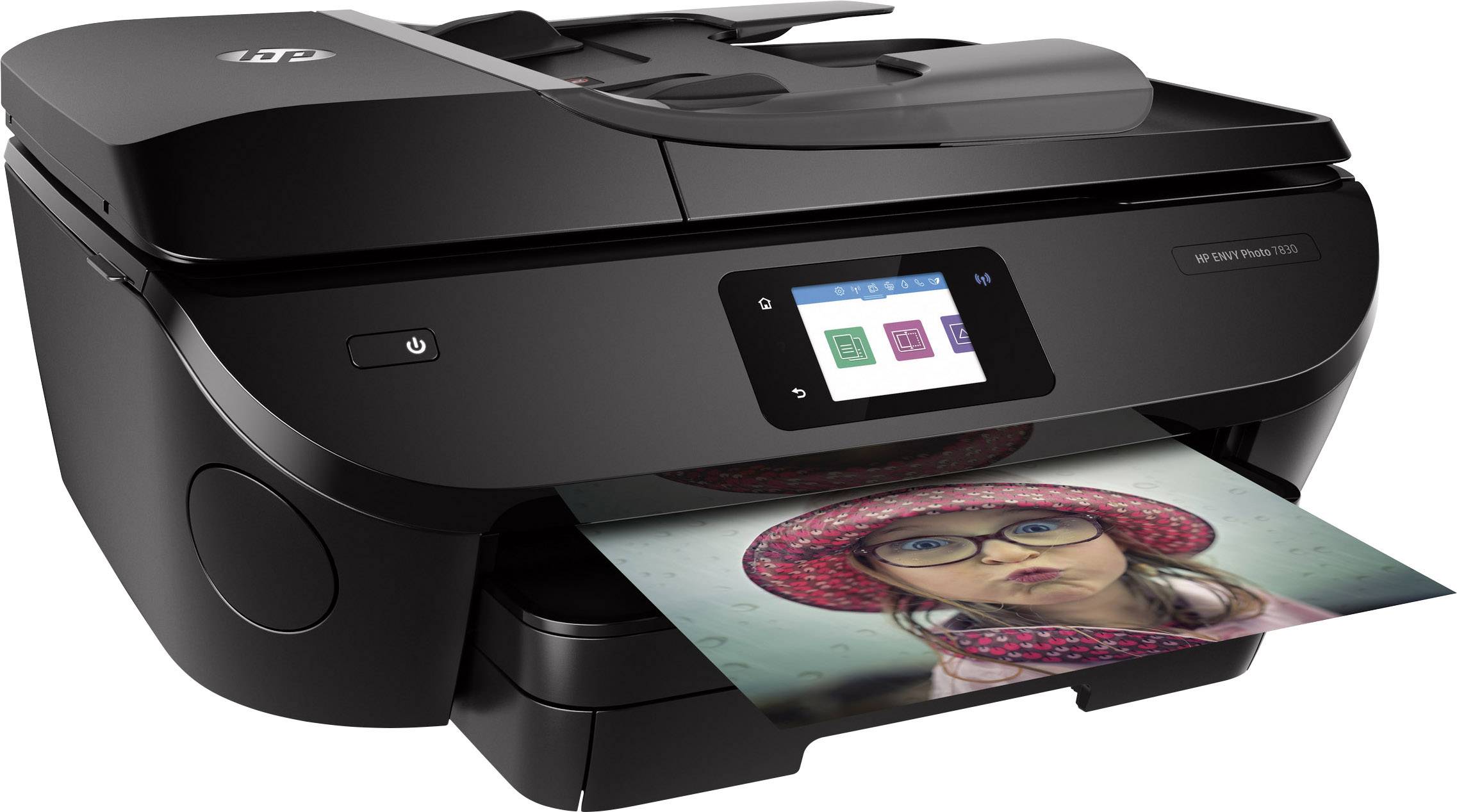 HP ENVY Photo 7830 Multifunktionsdrucker Tintenstrahl Farbe A4 Drucker, Scanner, Kopierer, Fax LAN, WLAN, Duplex