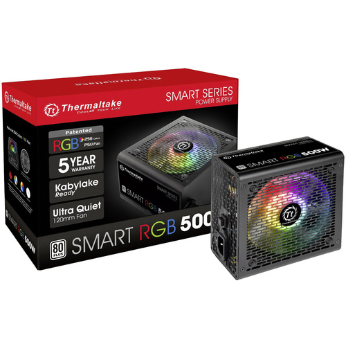 Thermaltake Smart RGB PC Netzteil 500 W ATX 80PLUS®