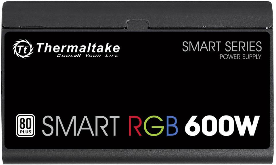 Thermaltake Smart RGB PC Netzteil 600 W ATX 80PLUS®