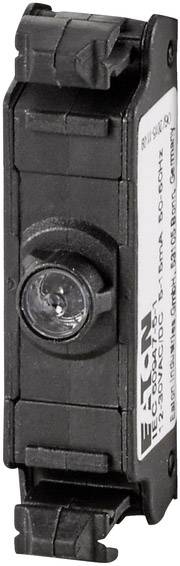 Ein schwarzer elektrischer Schalter von Eaton, Modell T0-1-102/EZ1. Geeignet für Spannungen von 12-690VAC/DC und Ströme bis 20A.