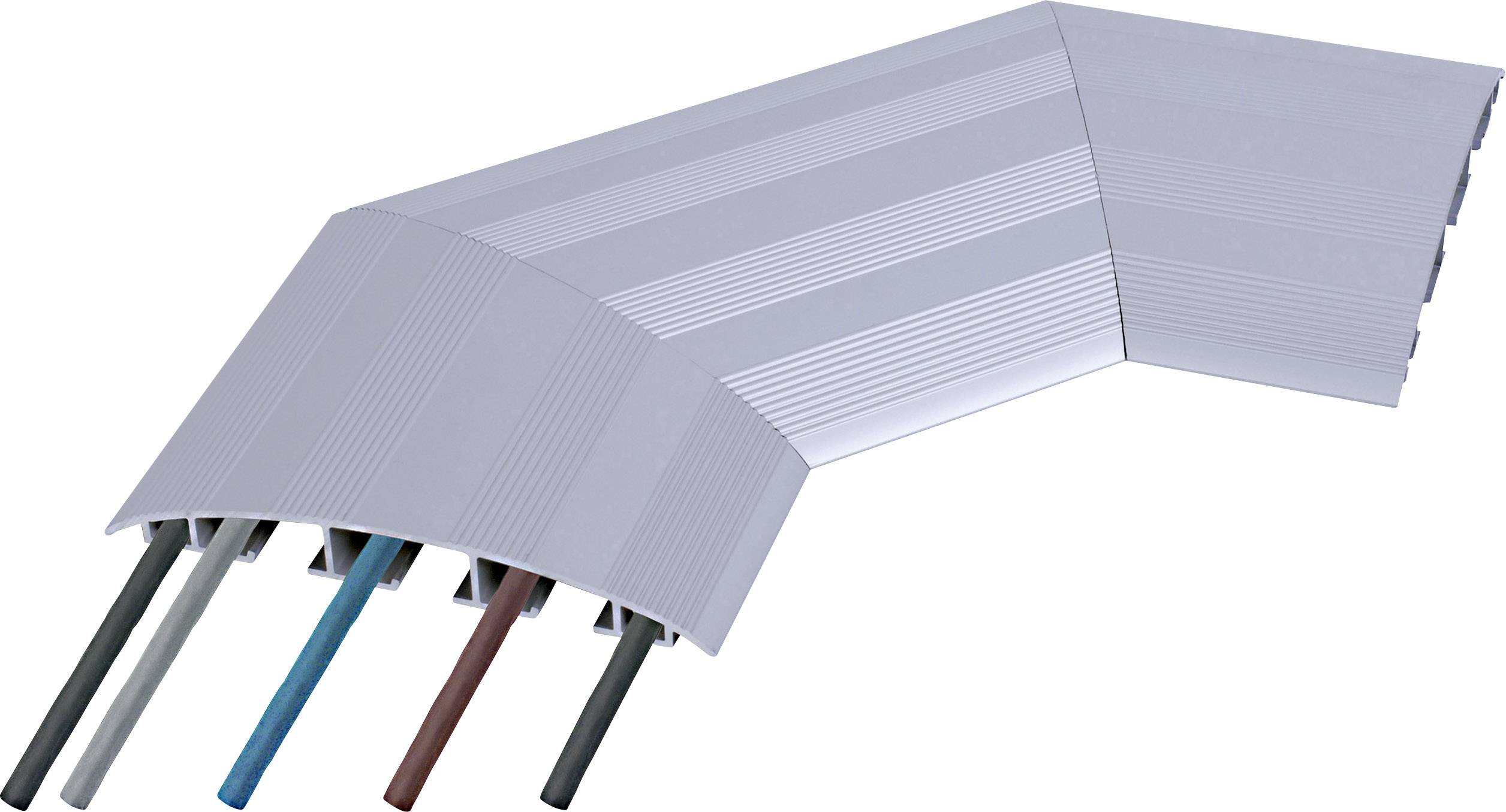 Bachmann 2707354 Fußbodenkanal (B x H) 146 mm x 17 mm 1 St. Aluminium (eloxiert)