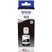 Epson C13T03R140 102 EcoTank Nachfülltinte Original Schwarz 127ml Epson C13T03R140 102 EcoTank Nachfülltinte Original Schwarz 127ml