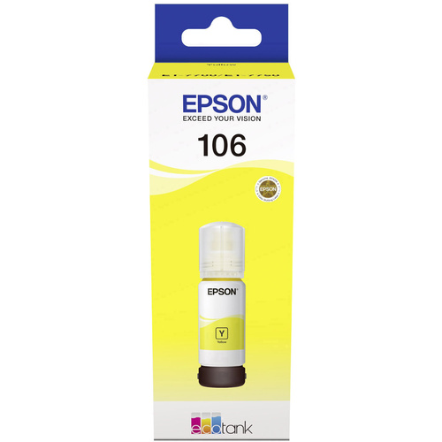 Epson Tinte 106 EcoTank Original Gelb C13T00R440