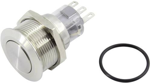 TC-GQ22-A-11Z/S203 Druckschalter 250V 3A 1 x Aus/Ein IP65 rastend 1St.