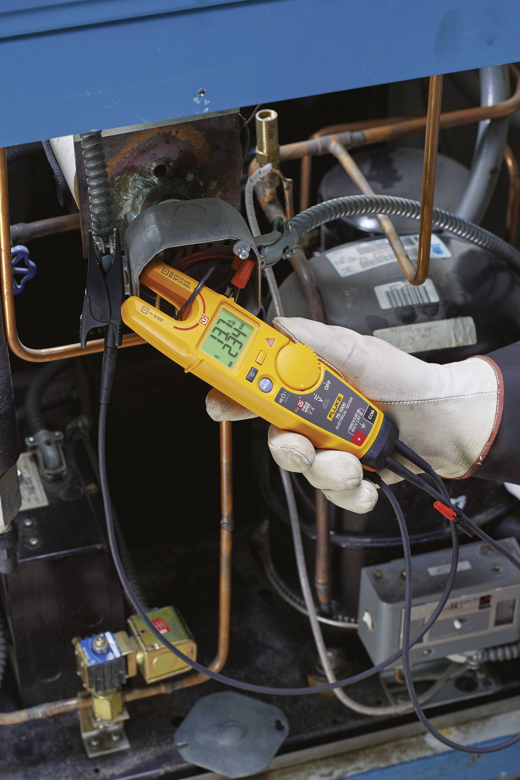 Fluke T6-1000/EU Hand-Multimeter, Elektrotester digital CAT III 1000 V, CAT IV 600 V Anzeige (Counts): 2000