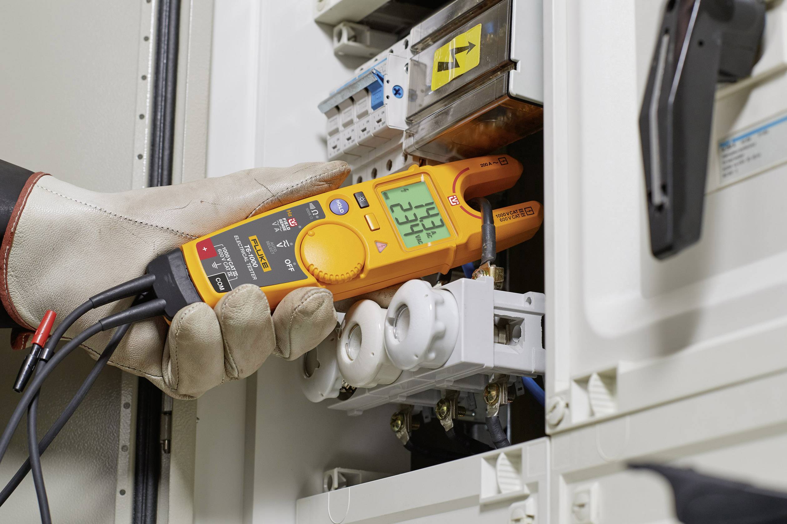 Fluke T6-1000/EU Hand-Multimeter, Elektrotester digital CAT III 1000 V, CAT IV 600 V Anzeige (Counts): 2000