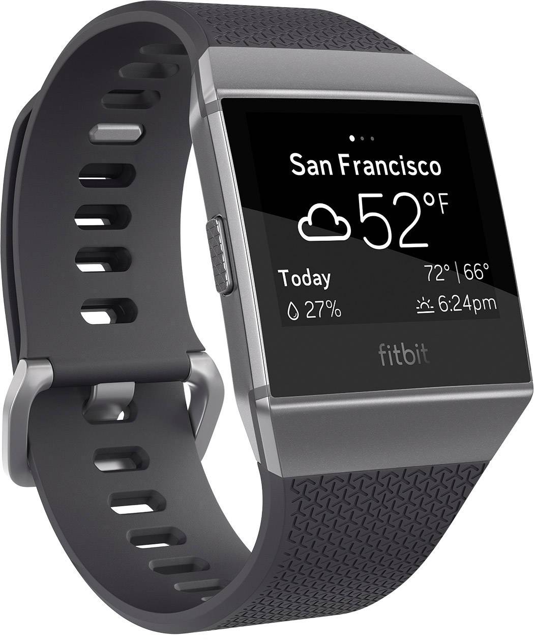 FitBit Ionic Smartwatch Dunkelgrau