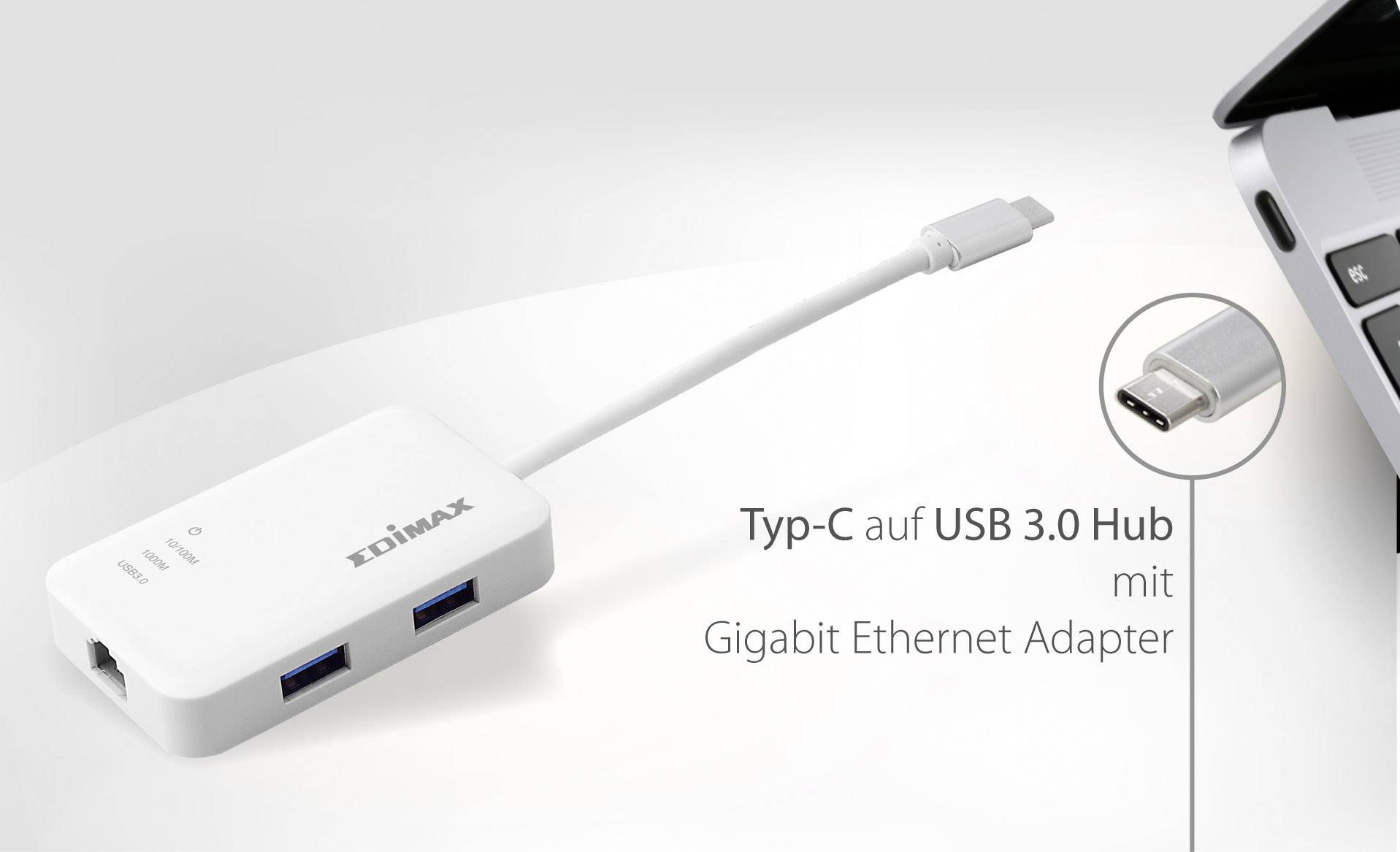 EDIMAX EU-4308 Netzwerkadapter USB-A (USB 3.2 Gen 2)