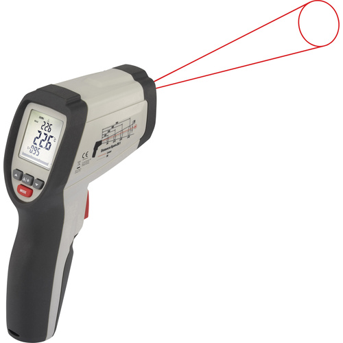 VOLTCRAFT IR 800-20C Infrarot-Thermometer Optik 20:1 -40 - +800°C