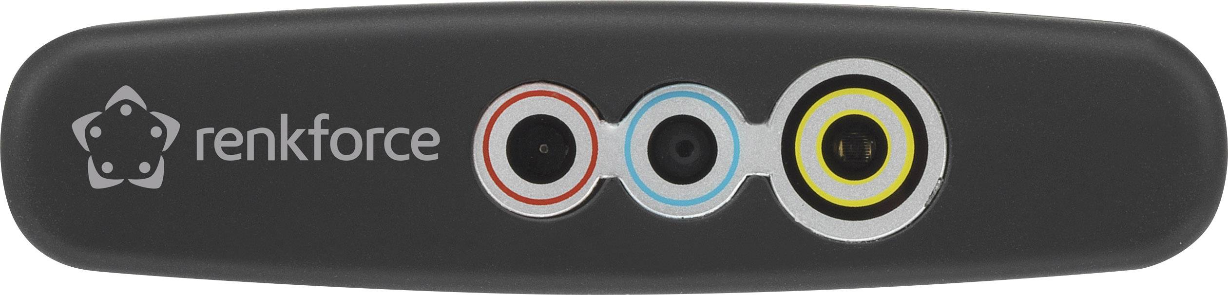 Renkforce Webcam 1280 x 720 Pixel RF-WEC-720P Gesichtserkennung für Windows Hello, Magnet-Halterung mit Infrarotkamera