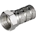 goobay Aufdreh F Stecker 5,2 mm Zink (Bulk) goobay Aufdreh F Stecker 5,2 mm Zink (Bulk)