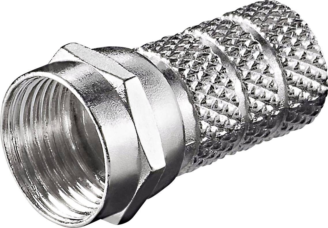 Goobay 51851 F-Stecker Kabel-Durchmesser: 5.2 mm 1 St.