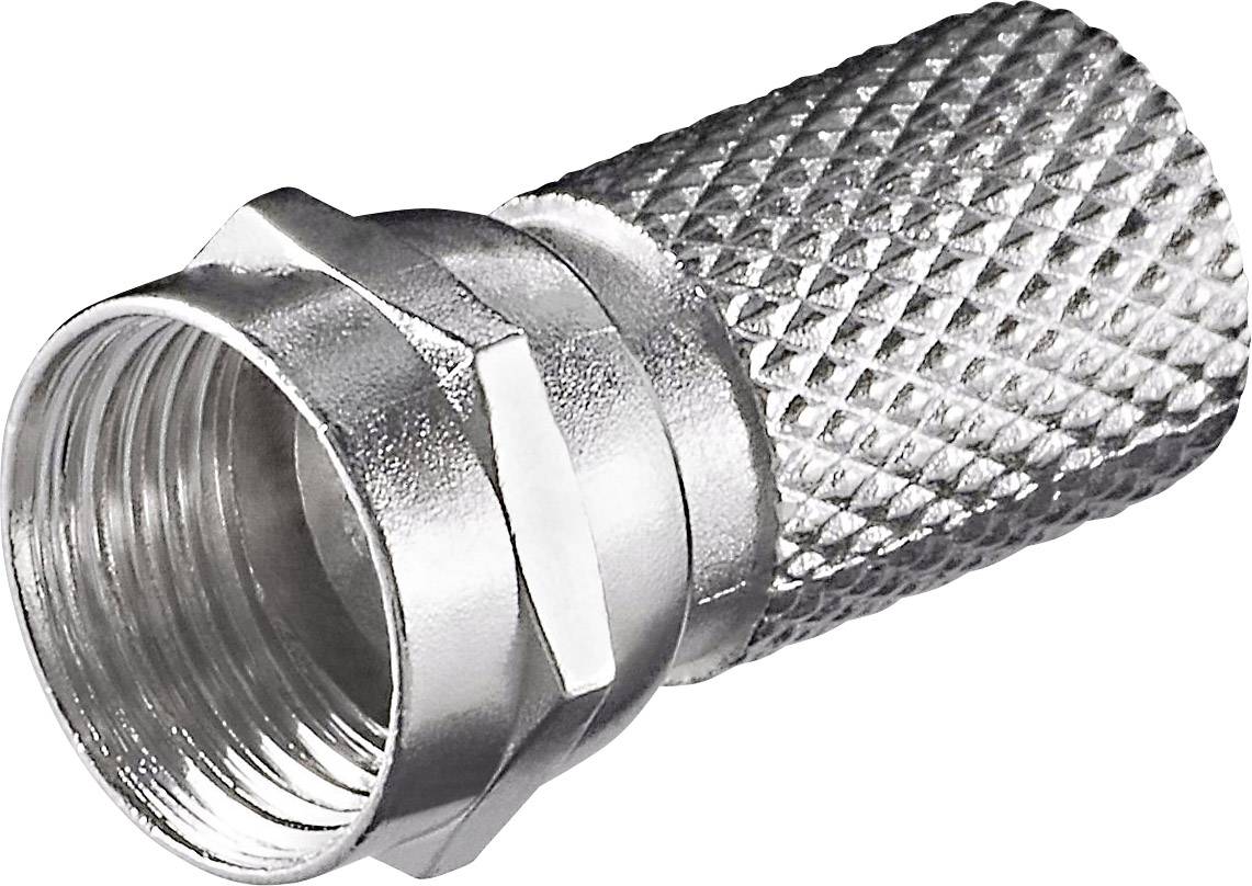 Goobay 51854 F-Stecker Kabel-Durchmesser: 7 mm 1 St.