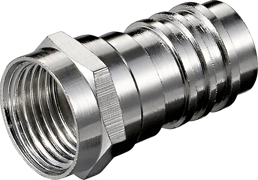Goobay 11862 F-Stecker Kabel-Durchmesser: 8 mm 1 St.