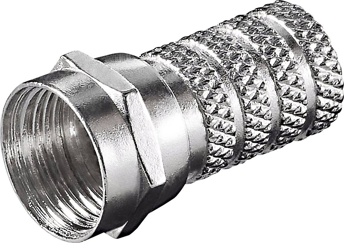 Goobay 51850 F-Stecker Kabel-Durchmesser: 4 mm 1 St.