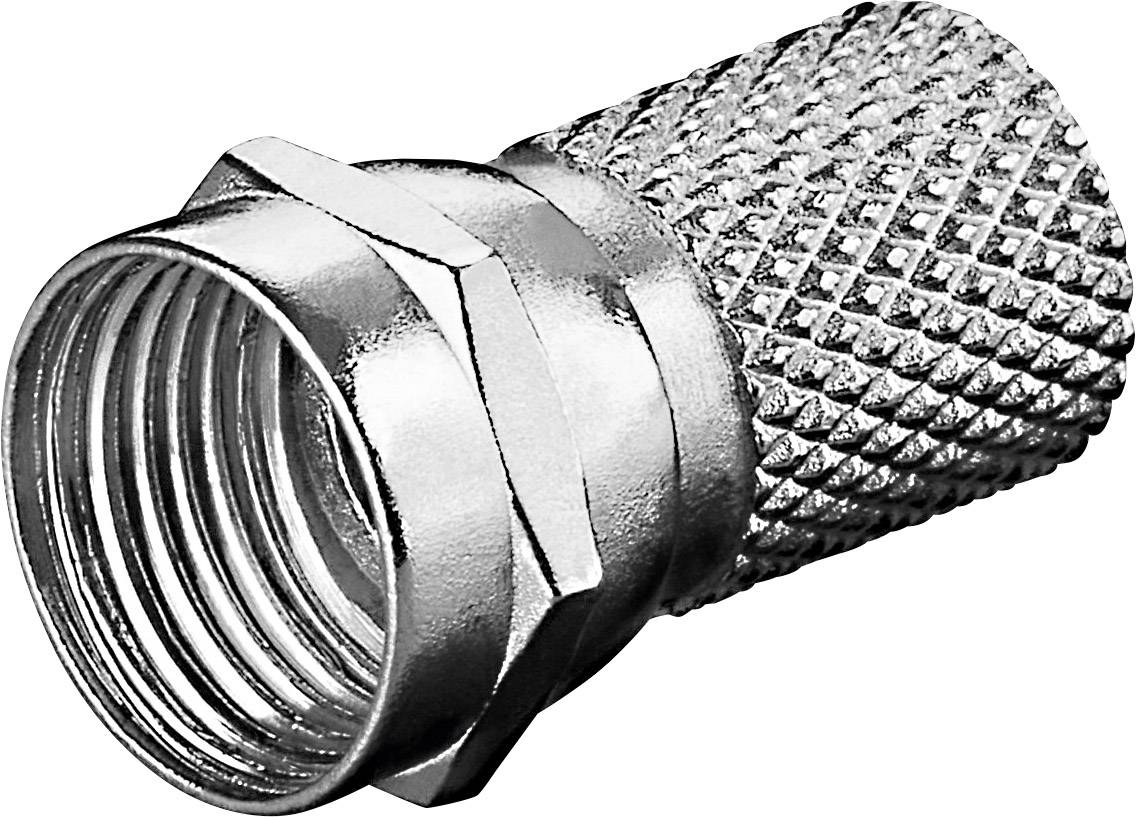 Goobay 11623 F-Stecker Kabel-Durchmesser: 7 mm 1 St.