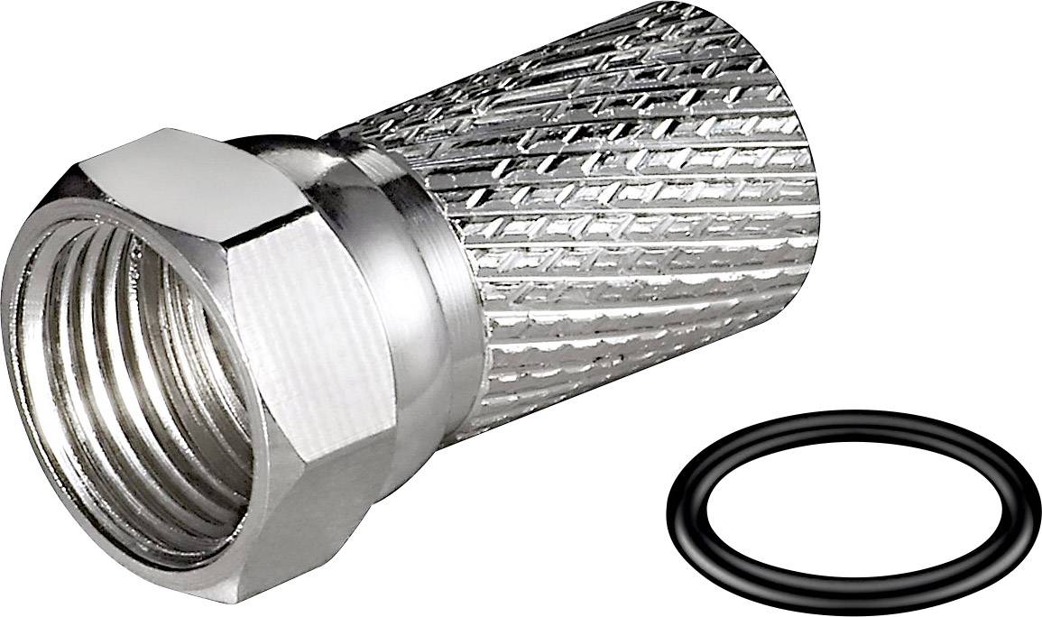 Goobay 81018 F-Stecker Kabel-Durchmesser: 7 mm 1 St.