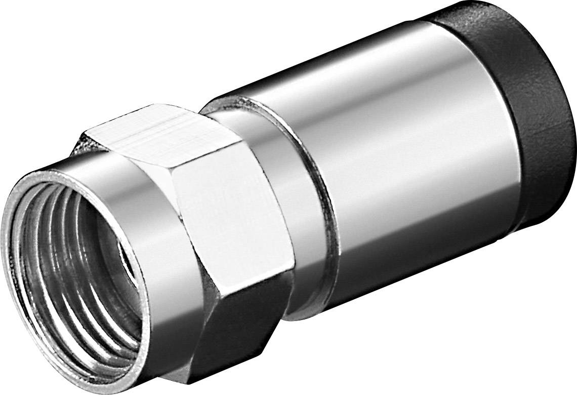 Goobay 12269 F-Stecker Kabel-Durchmesser: 7 mm 1 St.