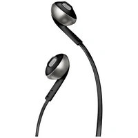 JBL T205 In Ear Kopfhörer kabelgebunden Schwarz Headset JBL T205 In Ear Kopfhörer kabelgebunden Schwarz Headset