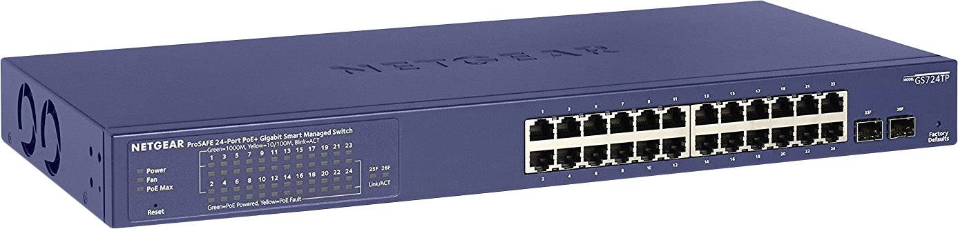 NETGEAR GS724TP200EUS Netzwerk Switch 24 Port versandkostenfrei digitalo