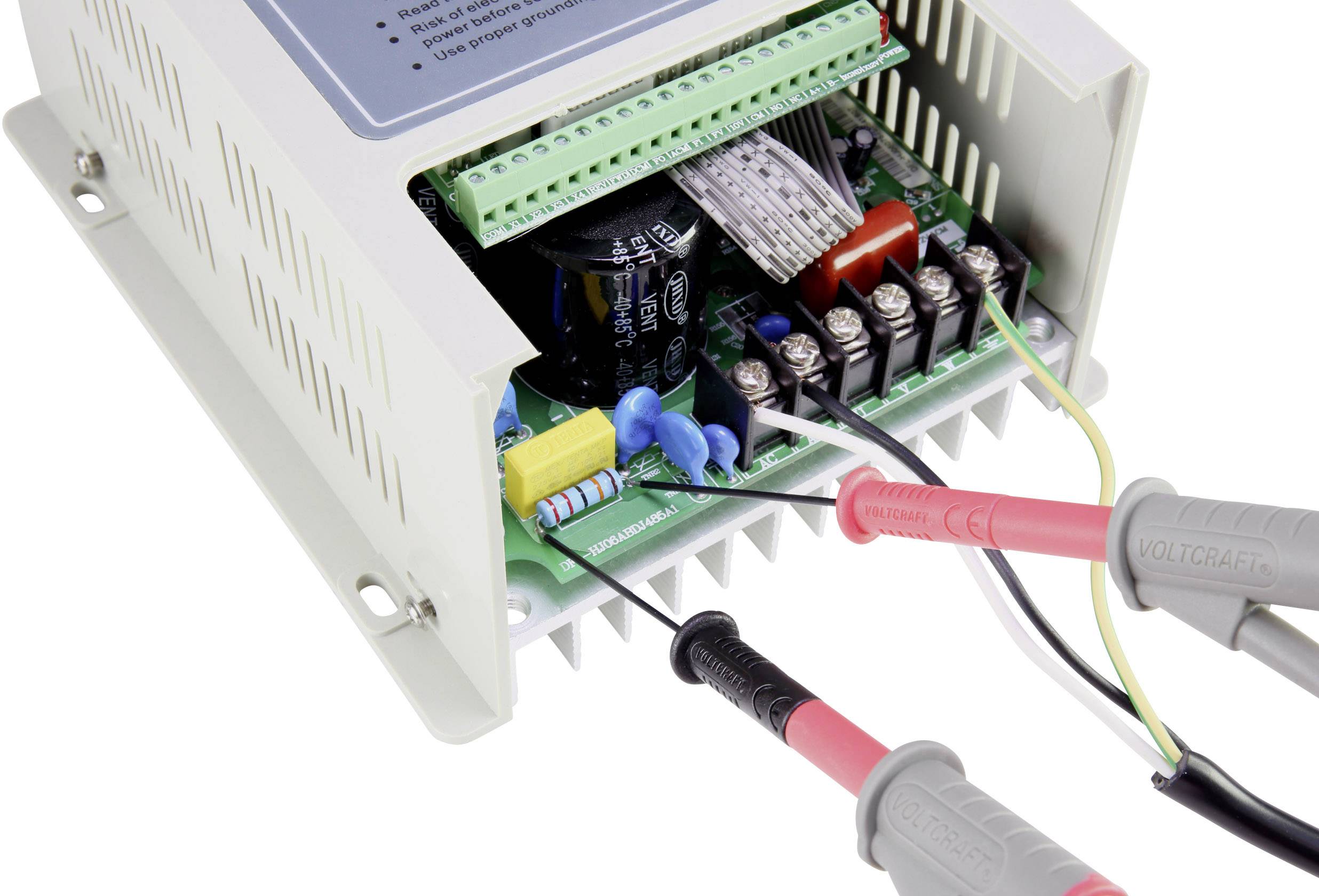 VOLTCRAFT MSS-102 Sicherheits-Prüfspitzen-Set Buchse 4mm CAT II 300V Schwarz, Rot 1 Set