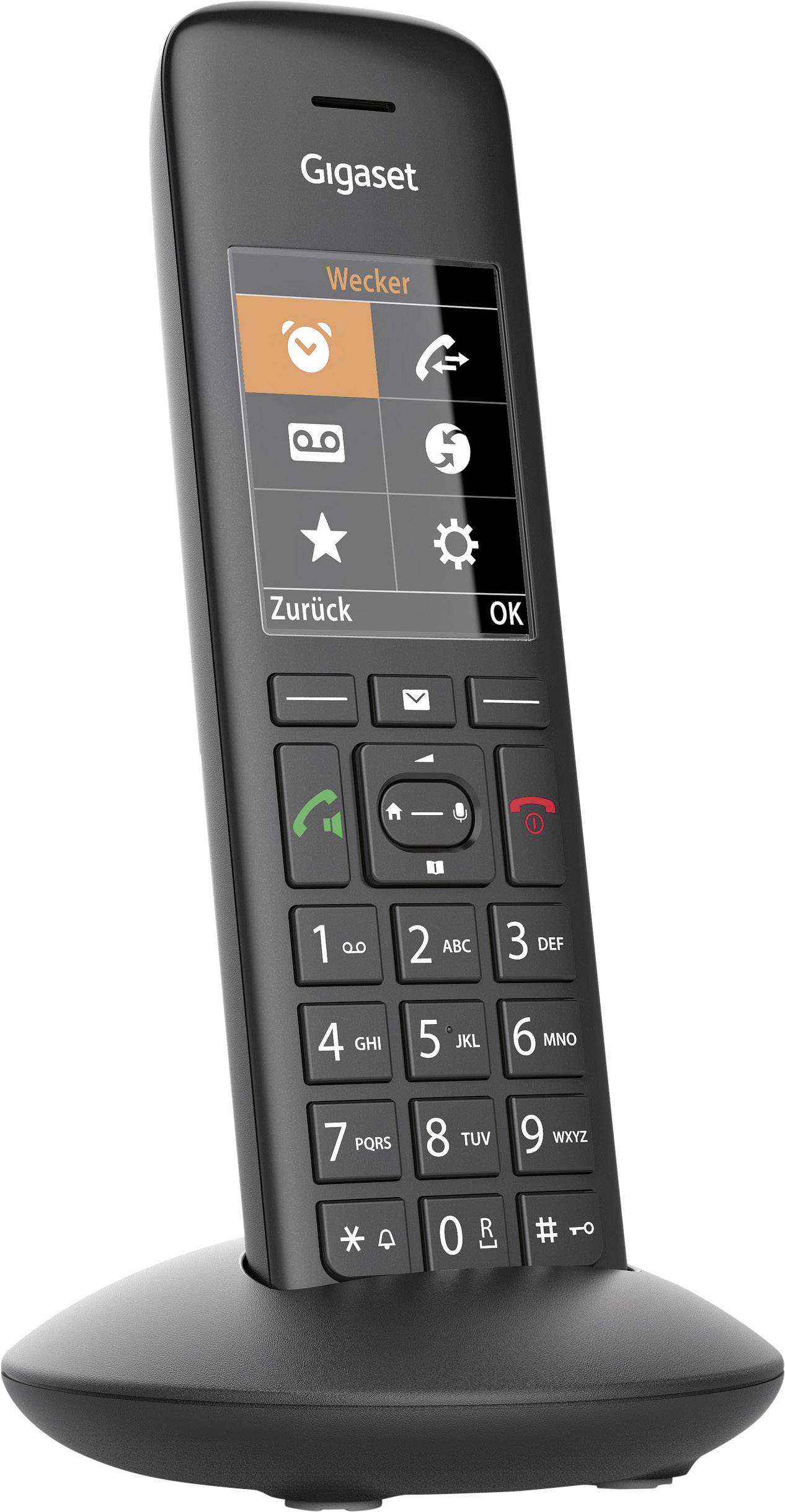 Gigaset C570HX DECT Mobilteil Schwarz