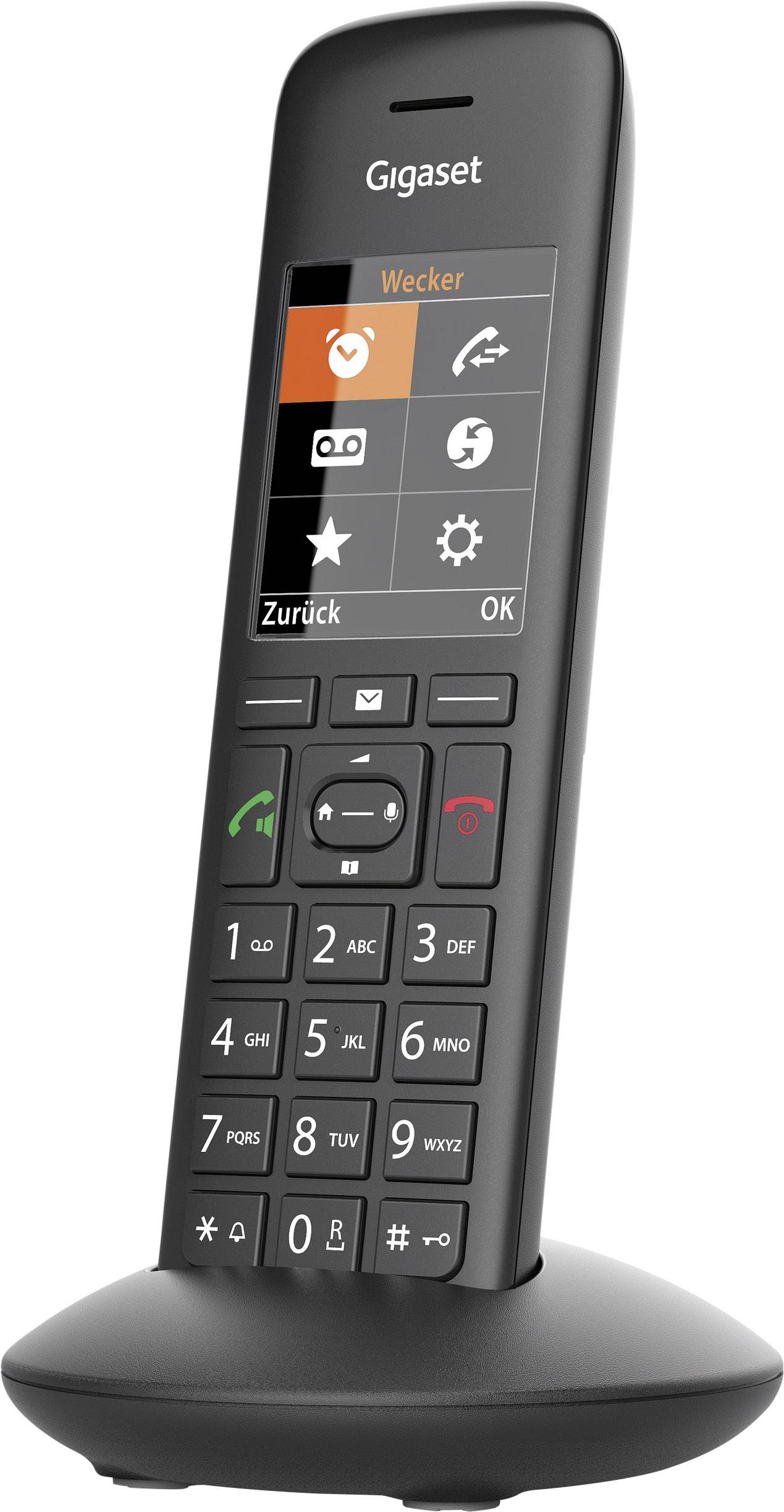 Gigaset C570HX DECT Mobilteil Schwarz