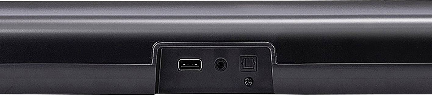 LG Electronics SJ2 Soundbar Schwarz Bluetooth®, inkl. kabellosem Subwoofer, USB