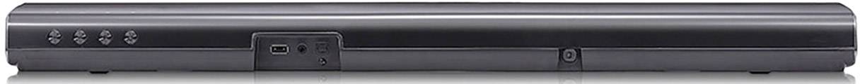 LG Electronics SJ2 Soundbar Schwarz Bluetooth®, inkl. kabellosem Subwoofer, USB