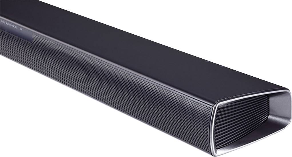 LG Electronics SJ2 Soundbar Schwarz Bluetooth®, inkl. kabellosem Subwoofer, USB