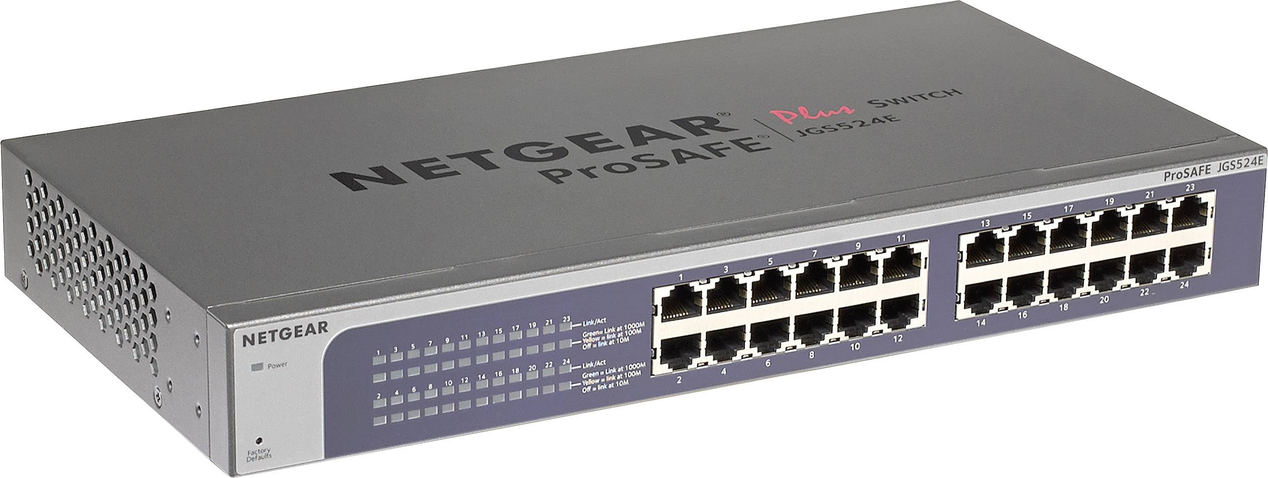 Netgear JGS524E200EUS Netzwerk Switch 24 Port versandkostenfrei voelkner