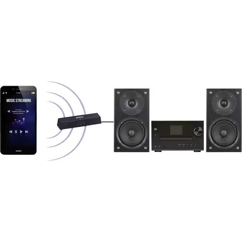 Marmitek BoomBoom 100 Bluetooth® Musik-Empfänger (Set) Bluetooth Version: 4.1 15 m aptX®-Technolog Marmitek BoomBoom 100 Bluetooth® Musik-Empfänger (Set) Bluetooth Version: 4.1 15 m aptX®-Technolog