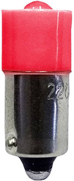 Barthelme 53120511 LED-Signalleuchte Rot BA9s 24 V/DC, 24 V/AC