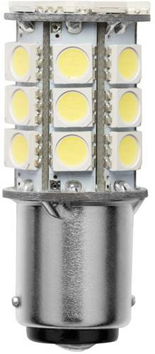LED-Signalleuchte B15d Tageslichtweiß 10 V/DC, 30 V/DC, 10 V/AC, 18 V/AC 350lm 52143015